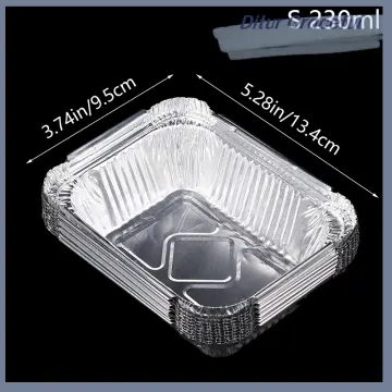 Long Gold Foil Thickened Disposable Pans Aluminum Foil Air Fryer Baking  Tray Tin Foil Pans Box Grilling Tray Kitchen Accessories - AliExpress