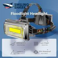 SmilingShark K653 ต้นฉบับ  ไฟหน้าซัง LED ไฟหน้าแบบชาร์จ USB ทรงพลัง โคมสปอร์ตไลท์กันน้ำ ขาว แดง เขียว แสงสว่า  การทำงานกลางแจ้ง ซ่อมรถ ตกปลา ล่าสัตว์ แคมป์ปิ้ง ไต่เขา ค้นหา เหตุฉุกเฉิน วัตถุประสงค์ทั่วไป ไฟหน้าเอาตัวรอด