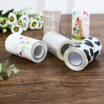 10M 6cm/8cm/10cm Mousse Edge Transparent Kitchen Gadgets Wrapping Tape Cake Collar Roll Packaging Baking Tool