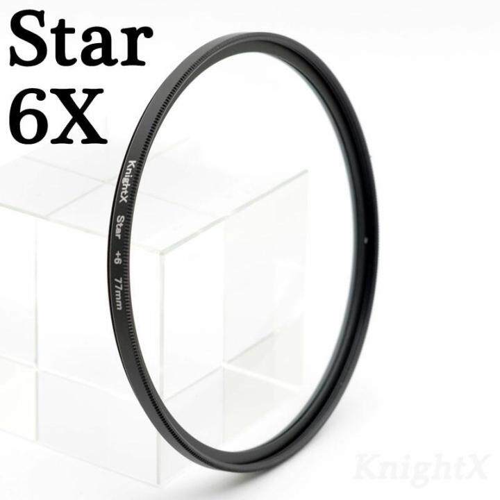 knightx-star-line-52mm-55mm-58mm-67mm-77mm-camera-lens-filter-for-canon-eos-sony-nikon-d3300-400d-18-135-d5100-photo-photography