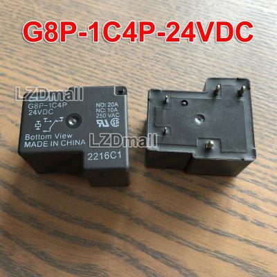 รีเลย์ G8P-1C4P-24VDC G8P-1C4P 1ชิ้น24VDC G8P1C4P G8P-1C4P-DC24V 24โวลต์ DC24V ไม่จำเป็น20A NC 10A 5PIN 250VAC