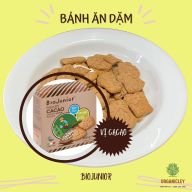 Bánh ăn dặm hữu cơ cho bé BioJunior Organic Vị Cacao, hộp 100g - Organicley thumbnail
