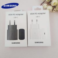 Samsung ต้นฉบับ45W EU EP-TA845 USB C PD อะแดปเตอร์ R เร็วสุดสำหรับ Galaxy S22 S2 S21 S20 FE Note 20อัลตร้า10 + A73 A54