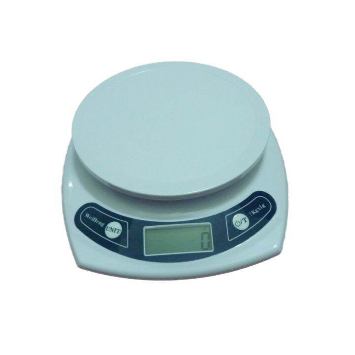 เครื่องชั่งในครัวแบบดิจิตอลวัดน้ำหนักอาหารที่ชาร์จเครื่องอบไฟฟ้า-led-7กก-1ก-สมดุลการทำอาหารขนาดเล็กแบบใช้แบตเตอรี่