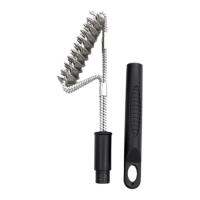 BBQ Grill Brush Safe Grill Accessories For Porcelain With 18-Inch Long Handle Stainless Steel Grill Accessories For Porcelain Grilling Accessories For Outdoor Grill astonishing