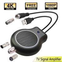 Quick Installation Outdoor or Indoor HDTV Digital TV Antenna Signal Amplifier HD FM DVB USB Powered 32dBI