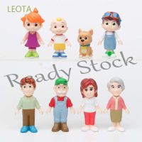 【hot sale】 ✕☽ B09 LEOTA For Children Anime Cocomelon Statue Collection Model Action figures Family Sister Brother Model Toys Cartoon Friends Baby JoJo Cocomelon Decoration Model Figuals