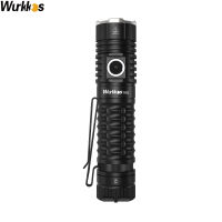 Wurkkos TS22 USB C Rechargeable 21700 LED Flashlight XHP70.2 Powerful 4500LM IP68 with Magnet Tail &amp; Reverse Charging for Hiking