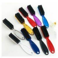 1Pcs Hot Sale Soft Bristles Brush Scissors Cleaning Skin Fade Clipper Men Oil Head Barber Shop Blade Comb Barber Accessories