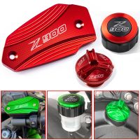 172คอส☂อุปกรณ์ป้องกันฝาปิดถังน้ำมันสำหรับ Kawasaki Z900 Z 900 2017-2020 2021 2022 2023ฝาครอบเบรกหน้าและหลังรถจักรยานยนต์