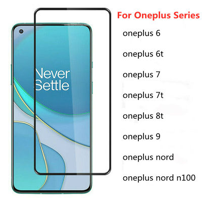 3PCS Tempered Glass for OnePlus 9 Nord N10 8T 7T 7 6T 6 Screen Protector 9H Protective Glass on One Plus 9 Nord N100 8T 7T