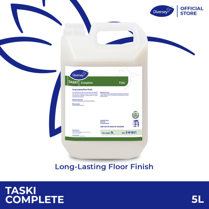 Diversey Taski Complete Long Lasting Floor Finish L Lazada Ph