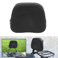 For Harley Chopper Touring For Honda For Suzuki Universal PU Leather Motorcycle Passenger Sissy Bar Backrest Pad Black