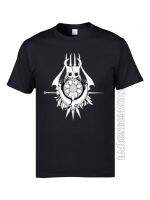 Easter Holow Knight Skull T-Shirts Oversized Fashionable Top T-Shirts O Neck Sweatshirts Short Sleeve Pure Cotton Clothing Shirt