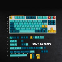 138 Keys ชุดโคลน GMK Rcast ข้อความเหมือนกับ PBT ย้อม Subbed หมวกที่สำคัญเชอร์รี่รายละเอียดปุ่มกดที่มี1.75U 2U เปลี่ยนสำหรับ61 64 68 84 104