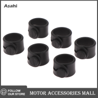 Asahi Motor 6pcs ท่อ/คันเร่ง/สายคลัตช์/สายไฟยึดสายรัดความตึงเครียดสายยางผูกแถบสำหรับรถจักรยานยนต์อุปกรณ์เสริมสากล