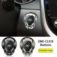 1PC Car ONE-CLICK Start Buttons Protective Cover Decoration for Land Rover Defender Freelander 2 Discovery 3 Sport Accessories