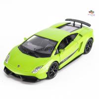 ProudNada Toys ของเล่นเด็กรถเหล็กโมเดลรถสปอร์ต RMZ CITY DIE CAST GALLARDO LP 570-4 SUPERLEGGERA