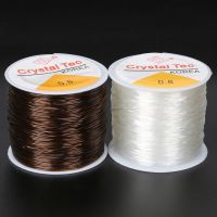 (0.5-1.0MM) Elastic Line Transparent Crystal Beading Cord String Thread Making DIY celet