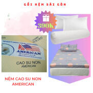 HCM Nệm 1M6 X 2M X10CM cao su non american CAO CẤP HÀNG CHÍNH HÃNG QUÀ 7