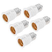 5pcs E12 to E14 Socket Adapter Converter LED Light Holder Lamp Adapter Socket Changer