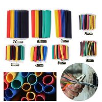 【hot】❂☼❒  164pcs Set Polyolefin Shrinking Assorted Shrink Tube Wire Cable Insulated Sleeving Tubing