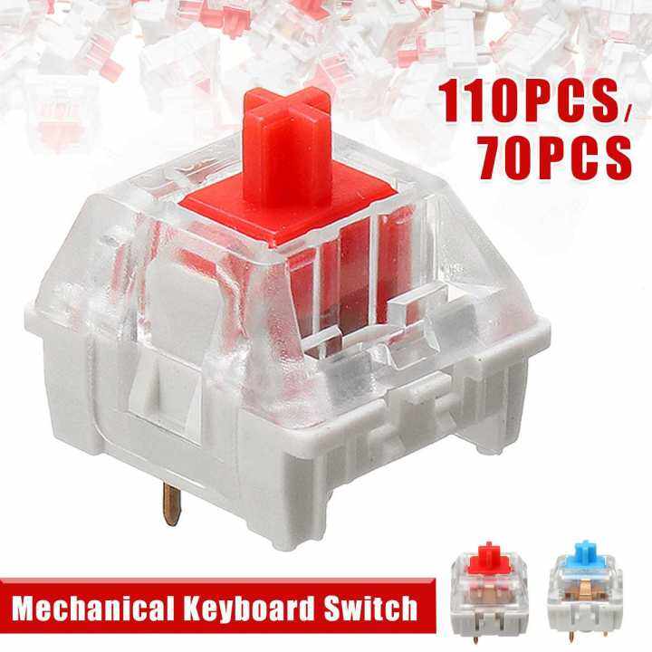 Blue/red Switch Led Smd Switches 3pin Cherry Mx Mechanical Keyboard