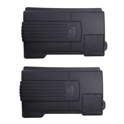 2X Engine Battery Dustproof Negative Electrode Waterproof Protective Cover for Skoda Octavia 5E (A7) Tiguan L 2018 16