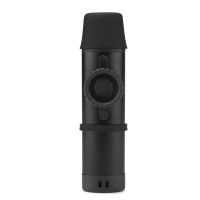 1 PCS Wood Kazoo Diaphragm Mouth Music Gift Good Companion for Ukulele, Violin, Guitar, Piano Black