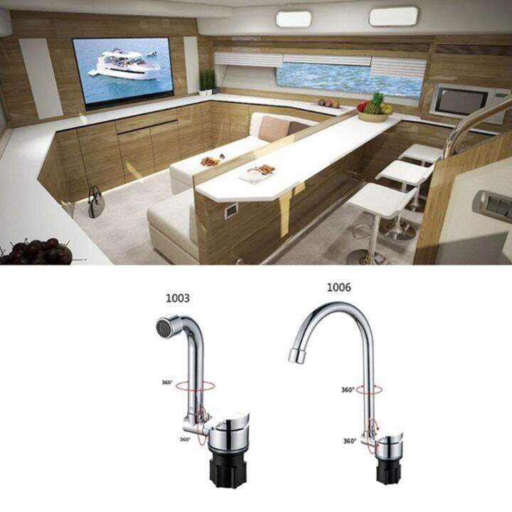 copper-faucet-high-end-folding-faucet-water-tap-360-degree-cold-hot-water-faucet-for-marine-boat-yacht