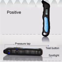 TG105ดิจิตอลยางรถยนต์ยางเครื่องวัดความดันอากาศจอแสดงผล LCD Manometer บารอมิเตอร์ทดสอบสำหรับรถยนต์รถบรรทุกรถจักรยานยนต์จักรยาน