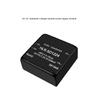 12V ถึง24V DC โมดูลแยกพลังงาน5D1224โมดูลเพิ่ม DC-DC/เอาต์พุตเดี่ยวที่มีการควบคุม