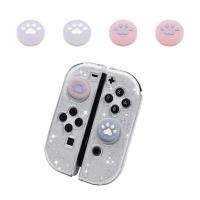 For Switch Oled NS Lite Joy-con Controller Thumbstick Case Silicone Soft Thumb Stick Grip Cap Protective Cover Controllers