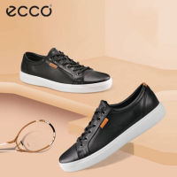 ECCO mens Soft 7 430003 White Ankle Casual Shoes for the Fashion-Forward Sneaker Lovers