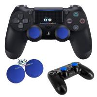 Silicone Dotted Convex Thumb Grip Caps Joystick Thumbstick For PS4 PS3 Xbox ONE Xbox 360 Wii U Controller - Blue ซิลิโคนอนาล็อก [จุกยาง] แบบทรงนูน สีน้ำเงิน