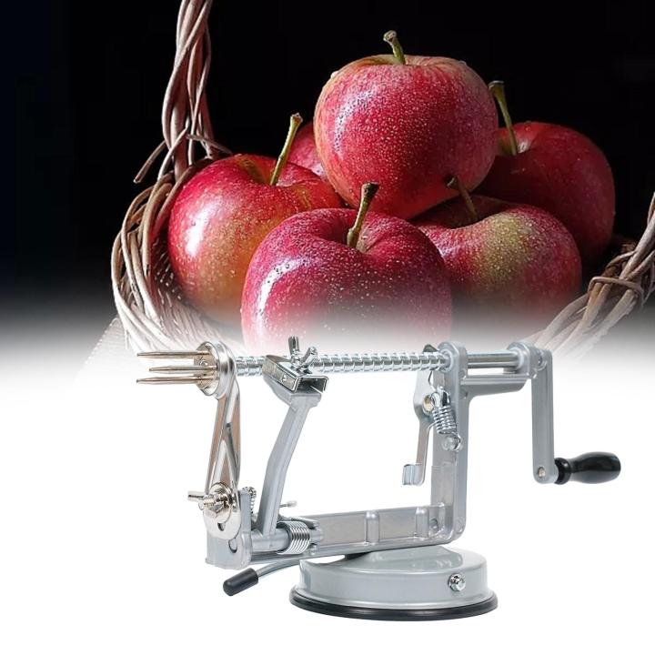 simhoa-เครื่องตัดเครื่องปอกแอปเปิ้ลมือหมุนอเนกประสงค์-เครื่องตัดลูกแพร์