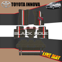 Toyota Innova ปี 2016 - ปีปัจจุบัน Blackhole Trap Line Mat Edge (ชุดภายในห้องโดยสาร)