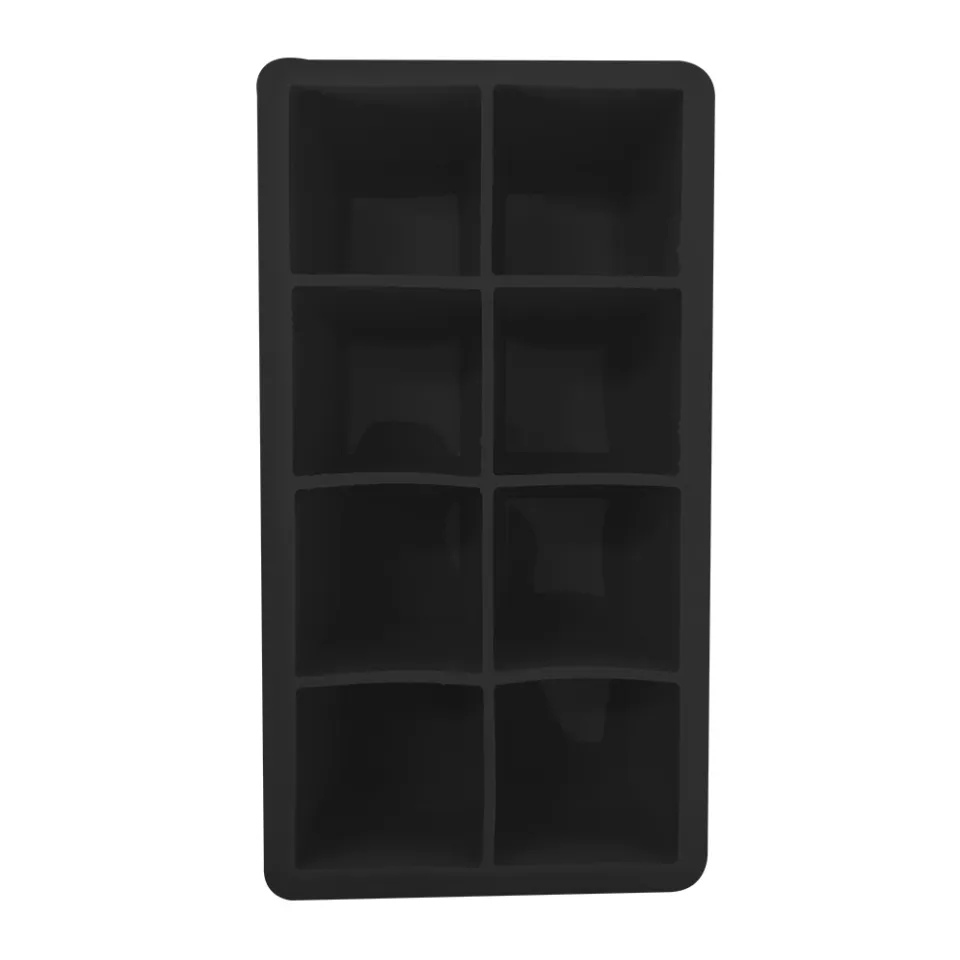 Black 8 Big Grids Food Grade Silicone Ice Cube Maker Jumbo Large Ice Cube  Square Tray DIY Mold Mould Kitchen Accessories - Price history & Review, AliExpress Seller - Shop5252024 Store