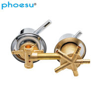 2345 Ways Water Outlet Screw Thread Center Distance 10cm 12cm Mixing Valve ss Bathroom Shower Mixer Faucet Tap Cabin