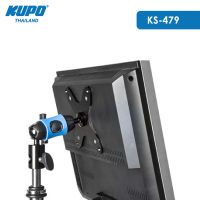 KUPO KS-479 Super Knuckle with Monitor Mount Kit ข้อต่ออเนกประสงค์ พร้อมแขนหมุน 2 ฝั่ง  สำหรับเชื่อมต่อ Monitor บน light-stand