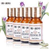 【LZ】✺△✟  Oroaroma-Flor de Cereja Tea Tree Lotus Óleos de Lavanda Pack Massagem Aromaterapia Banho Spa 10ml x 4