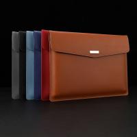 【hot】 Leather Business Briefcase File Folder Document Paper Organizer Storage School Office Stationery
