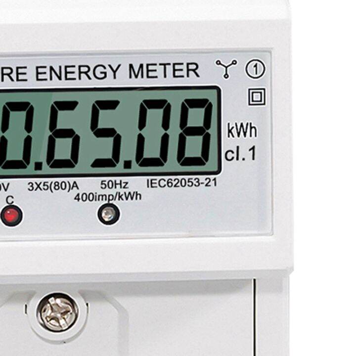 380v-80a-3-phase-4-wire-din-rail-electronic-watt-for-power-energy-meter-wattmeter-kwh-lcd-display