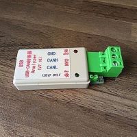 NEW USB to CAN Bus Converter Adapter serial port TO CAN RS232 232 TO CAN With TVS surge protection