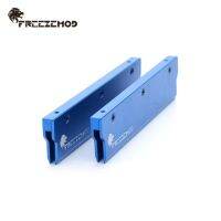 2ชิ้น Freezemod Meo-pm0ab Lsj-Znr กว้างแคบเกราะเมมโมรีพื้นผิวฝ้าการระบายความร้อนด้วยน้ำสำหรับ Mod Watercooler หลายสี