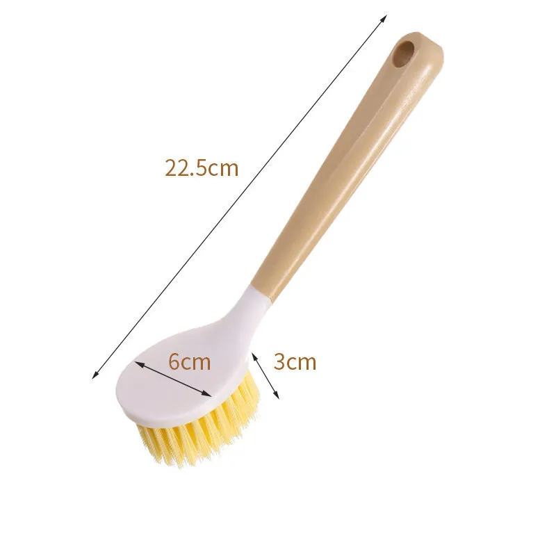 1pc Heavy Duty Dishwashing Brush, Cast Iron Scrubber, Long Handle Scrub  Brush, Wood Handle Cleaning Brush, Multipurpose Scrub Brush, Ideal For  Cleaning Kitchen Utensils, Pots, And Pans