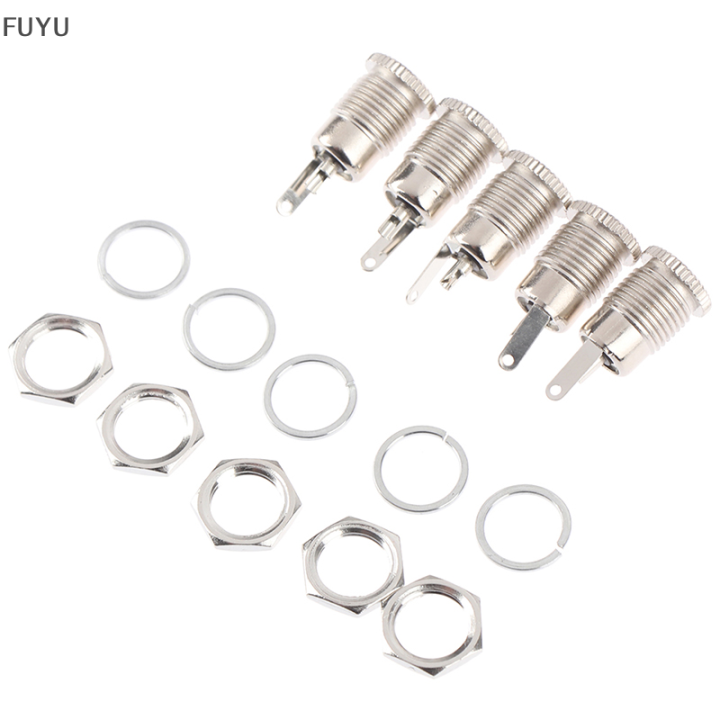 fuyu-5pcs-dc099-5-5-2-5มม-dc-power-jack-socket-ขั้วต่อปลั๊กตัวเมีย