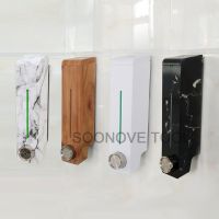 1PCS/LOT Liquid Soap Dispenser Wall Mount 300ml Bathroom Accessories Plastic Detergent Shampoo Dispensers Kitchen Soap Bottle