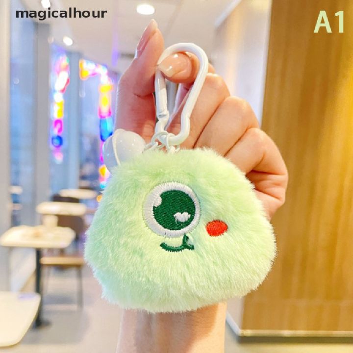 magicalhour-พวงกุญแจ-จี้ตุ๊กตามอนสเตอร์น้อยน่ารัก-สไตล์เกาหลี-ญี่ปุ่น-เครื่องประดับแฟชั่น-สําหรับกระเป๋าเป้สะพายหลัง-รถยนต์