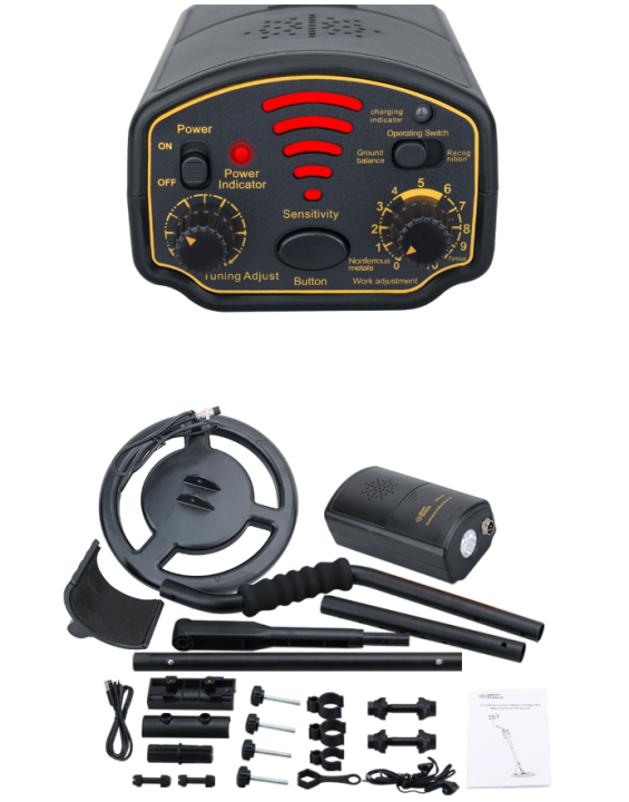 AR944M - Metal Detector UnderGround Depth 1.5m Scanner Finder Tool Gold ...